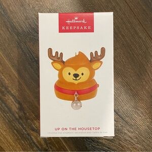 Hallmark Keepsake Ornament - Up on the Housetop Reindeer 2022